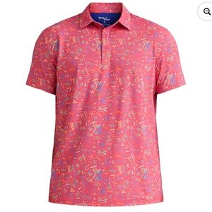 NWT Birdie Bound Coral Golf Polo size XL